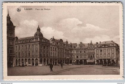 (Belgique) Brabant Flamand 022, Leuven Louvain, Nels, Place des Martyrs