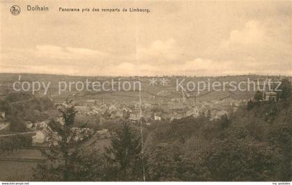 73335775 Dolhain Limbourg Panorama pris des remparts de Limbourg Dolhain Limbour