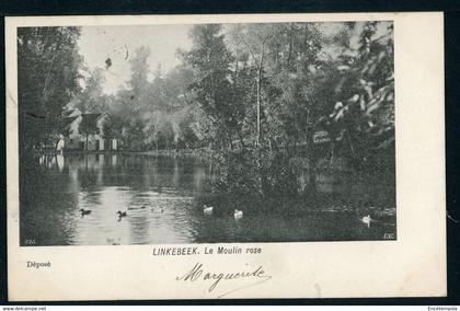 CPA - Carte Postale - Belgique - Linkebeek - Le Moulin Rose - 1901 (CP21052)