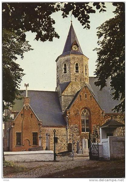 Lokeren - Daknam  : OLV kerk   ( groot formaat )