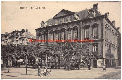 1921 Hotel de Ville - Liege