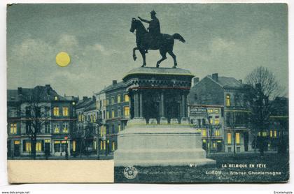 CPA - Carte Postale - Belgique - Liège - La Belgique en Fête - Statue Charlemagne (SV6689)