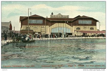 Italie - Exposition Liège 1905 - Restaurant Haute Bavière