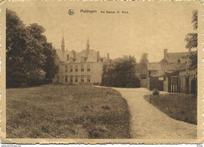 Maldegem :  kasteel       ----- 10.5 x 15 cm