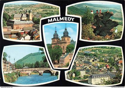 BELGIQUE - Bonjour De Malmedy - Multivues - Lander Eupen - Carte postale