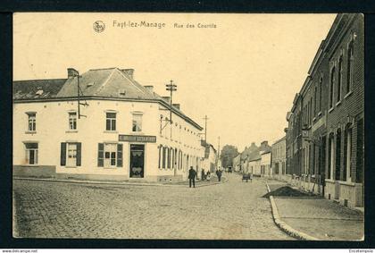 Carte postale - Belgique - Fayt lez Manage - Rue des Courtils (CP25717OK)