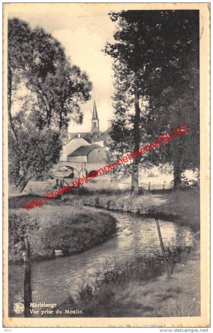 Vue prise du Moulin - Martelange