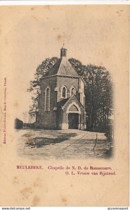 MEULEBEKE  CHAPELLE DE NONSECOURS           ZIE AFBEELDINGEN