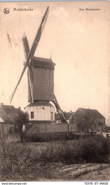 Belgique - Flandre occidentale - MIDDELKERKE - den Windmolen