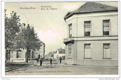 "Moerbeke-Waas - Kerkstraat / Rue de l'Eglise"