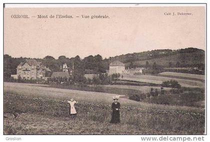 ORROIR MONT DE L'ENCLUS VUE GENERALE 1910 (FEMME ET ENFANTS DANS UN PRE)