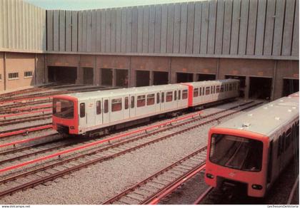 [-5%] BELGIQUE - Bruxelles - U Bahn - Métro - Dépôt d'Auderghem - Vue d'ensemble -  Carte Postale