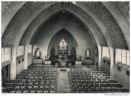 Neerpelt : grote heide :  kerk van OLV der armen :  geschreven   (  groot formaat )