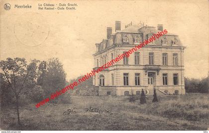 Het Kasteel Oude Gracht - Meerbeke Ninove