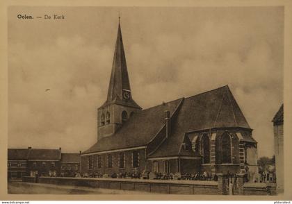 Olen - Oolen // De Kerk (zicht kerkhof) 19??