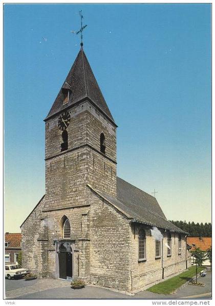 Opwijk -  Mazenzele : De St. Pieterskerk    ( groot formaat )