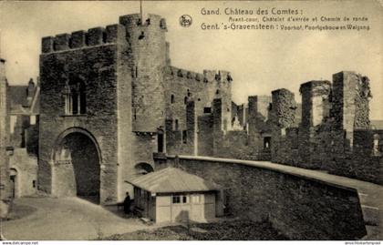 CPA Gand Gand Flandre Orientale, Chateau des Comtes