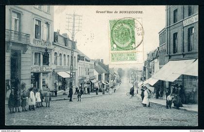 CPA - Carte Postale - Belgique - Bonsecours - Grand Rue de Bonsecours (CP19012OK)