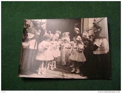 A-3-4-250b  Carte Photo  Pont à Celles Buzet Mariage sortie de l'église