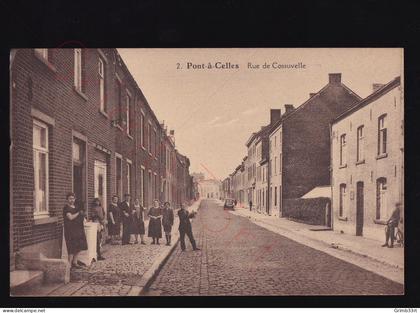 Pont-à-Celles - Rue de Cossuvelle - postkaart