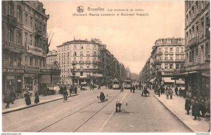 CPA Carte postale Belgique Bruxelles Les Boulevards du Centre  VM74067