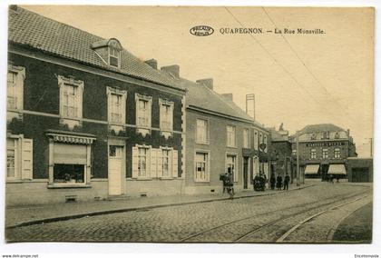 CPA - Carte Postale - Belgique - Quaregnon - La Rue Monsville (D14796)