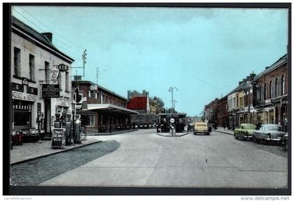 BELGIQUE, QUIEVRAIN, GARE ROUTIERE INTERNATIONALE