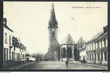 +++ CPA - QUIEVRAIN - Place du Parc   //