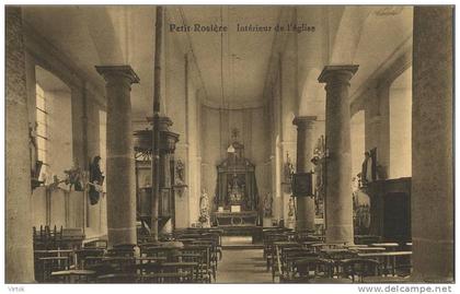 Petit-Rosière :  intérieur de l'église