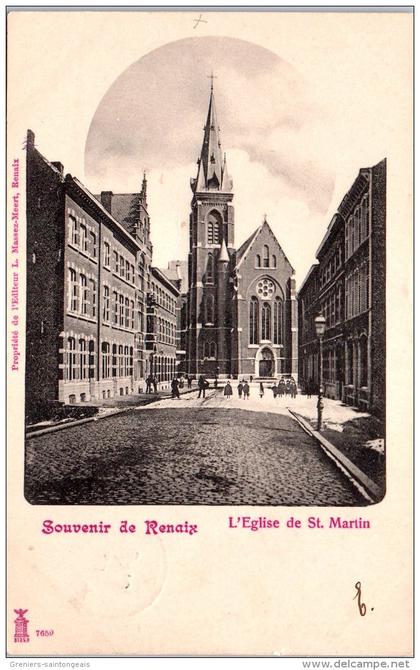 Belgique - FLANDRE ORIENTALE - RENAIX -  église st martin