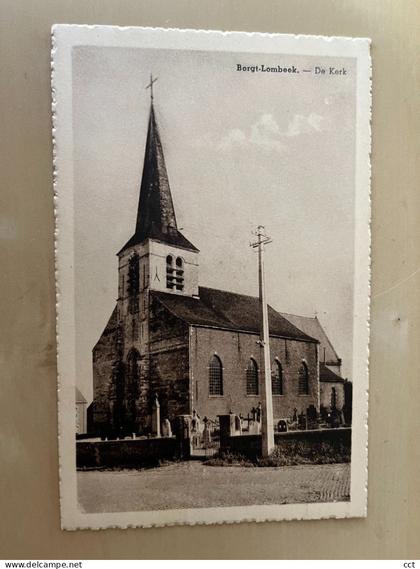 Borgt-Lombeek   Borchtlombeek   Roosdaal   De Kerk