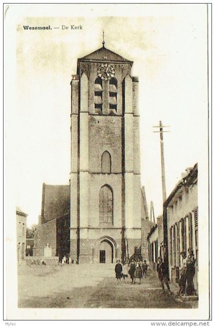 Wesemael/Wesemaal. De Kerk.