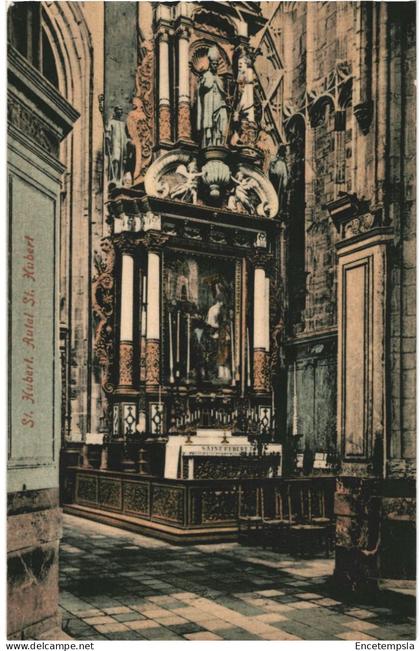 CPA Carte Postale Belgique Saint-Hubert Autel Saint Hubert    VM76165