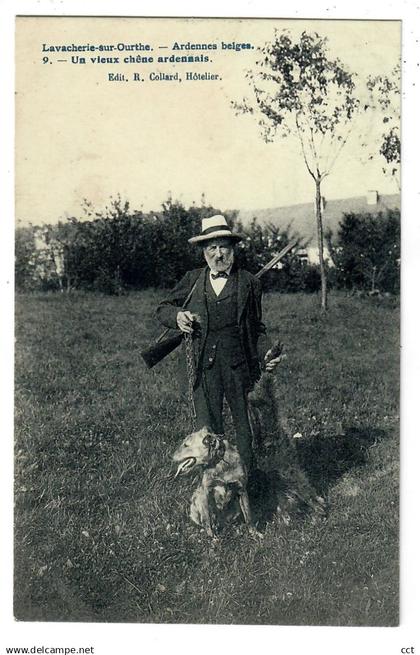 Lavacherie   Sainte-Ode  Un vieux chêne ardannais    CHASSE   CHASSEUR