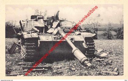 Un panthère allemand - tank char - Battle of the Bulge - Rechrival Sainte-Ode