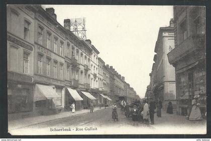 +++ CPA - SCHAARBEEK - SCHAERBEEK - Rue Gallait - Carte Animée  //