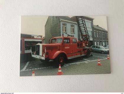 Scherpenheuvel-Zichem    FOTO  Brandweer   (Mercedes - 1986)    BRANDWEER POMPIERS