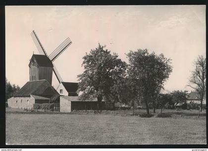 SINT MARTENS LATEM  - FOTOKAART  HOUTEN STANDAARDWINDMOLEN   - MOLEN MOULIN