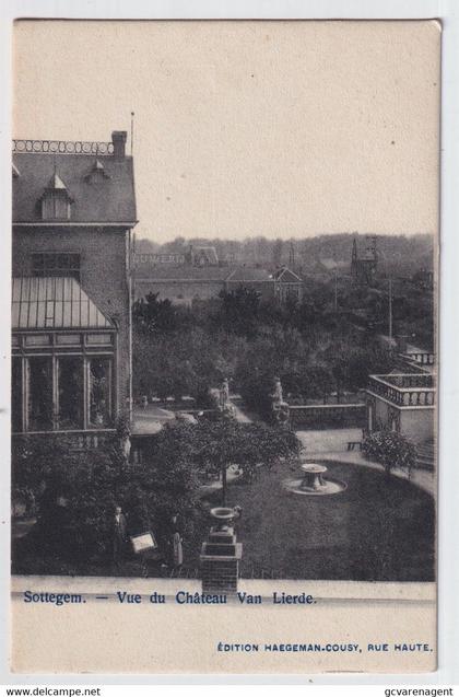 SINT NIKLAAS  VUE DU CHATEAU VAN LIERDE