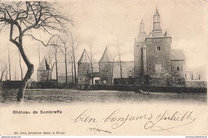 BELGIQUE - Sombreffe - Château de Sombreffe - Carte postale ancienne