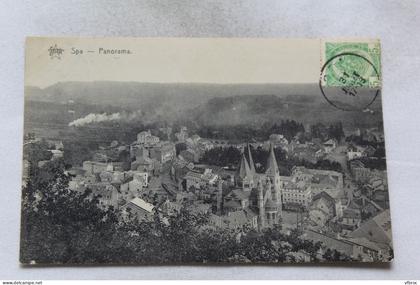 Spa, panorama, Belgique