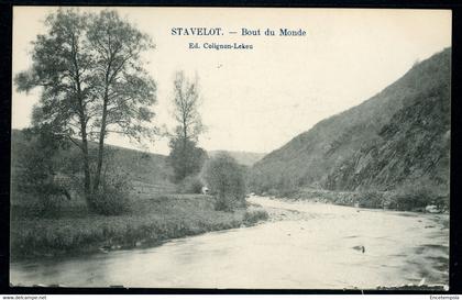 CPA - Carte Postale - Belgique - Stavelot - Bout du Monde - 1908 (CP20949)