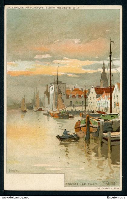 CPA - Carte Postale - Belgique - La Belgique Pittoresque - Tamise - Le Port (CP23920)