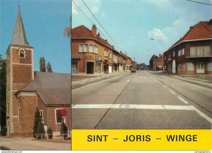 Belgium Tielt-Winge St Joris Kerk en centrum multi view