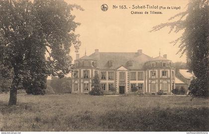 BELGIQUE - Soheit Tinlot - Château de Tillesse - Carte postale ancienne