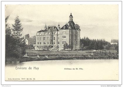 Carte Postale - Environs de Huy - Château de ST VITU  - CPA  //