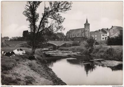 Tintigny - L'Eglise et le Pont sur la Semois