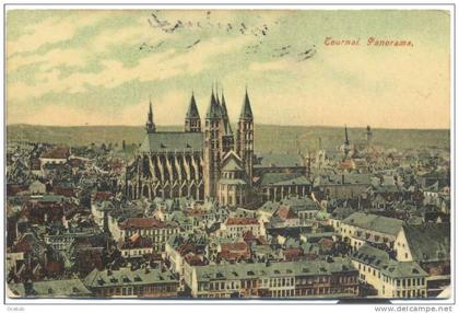 Doornik - Tournai panorama 1910