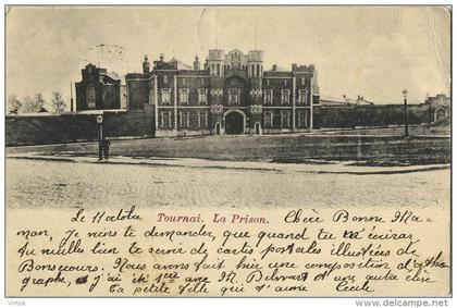 Tournai - Doornik :   :  La prison  :  1901     -------  2 scans