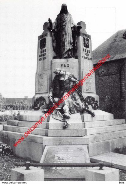 Oorlogsmonument Kerk - Waarschoot